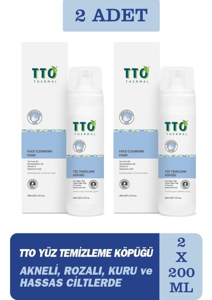 Tto Köpük Solüsyon 200 ml 2 Adet Pompalı