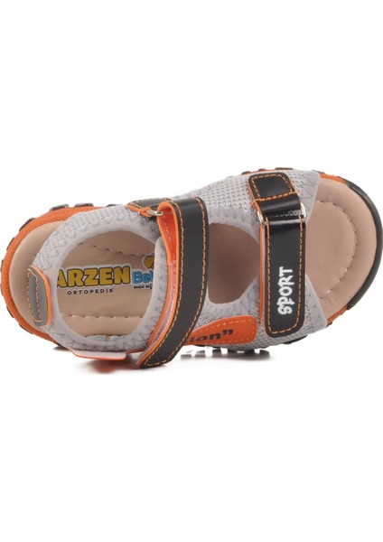 Siyah-Turuncu Çocuk Günlük Ayakkabı 25T102 B fırsatları