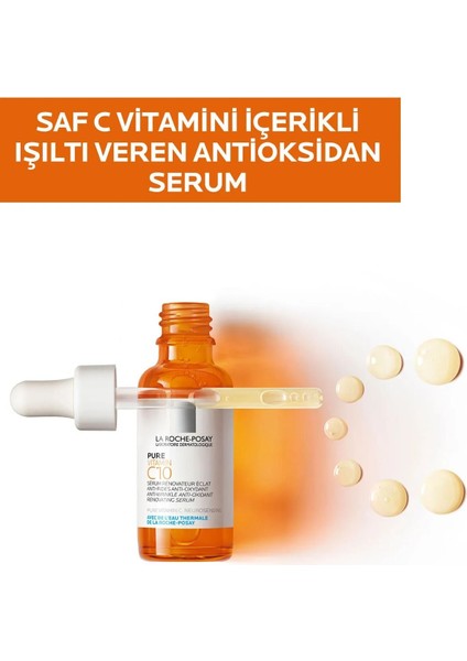 La Roche Posay Saf C12 Vitamini Işıltı Veren Serum 30 ml fiyatları