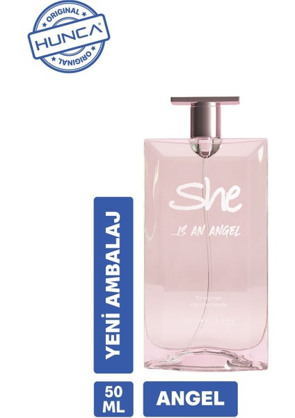 She Is An Angel Edt 50 ml + Deodorant Sprey 150 ml Kadın Parfüm Seti