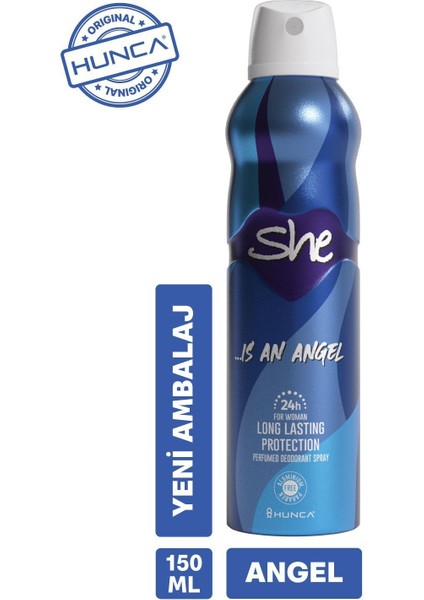 She Is An Angel Edt 50 ml + Deodorant Sprey 150 ml Kadın Parfüm Seti