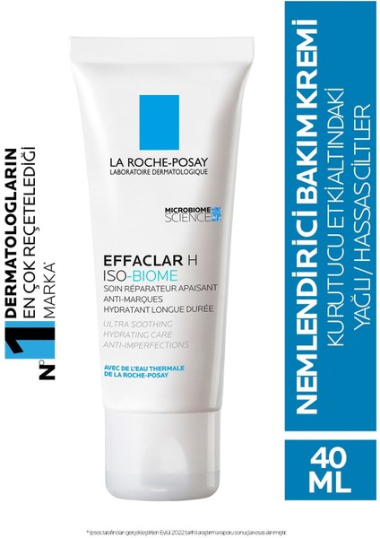 La Roche Posay Effaclar H Iso Biome Creme 40 ml