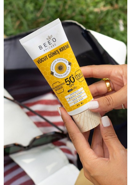 Bee'o Vücut SPF50 Güneş Kremi 80 ml 2 Adet