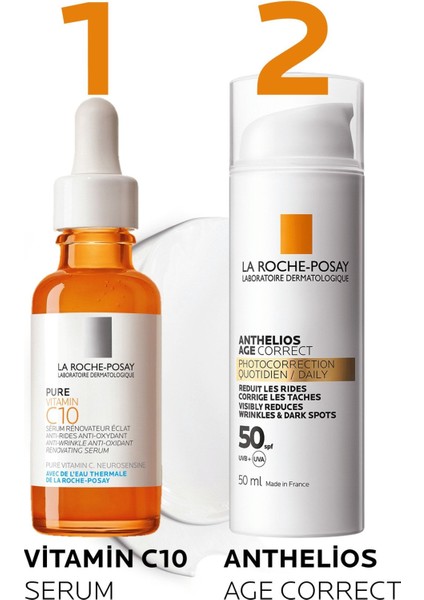 La Roche Posay Anthelios Age Correct Daily Light SPF50+ Cream 50 ml fırsatları