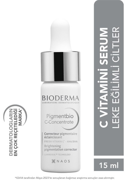 Bioderma Pigmentbio C-Concentrate 15 ml