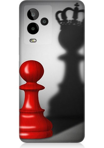 General Mobile Gm 24 Pro Uyumlu Piyonun Taçlı Hayali Desenli Silikon Kılıf