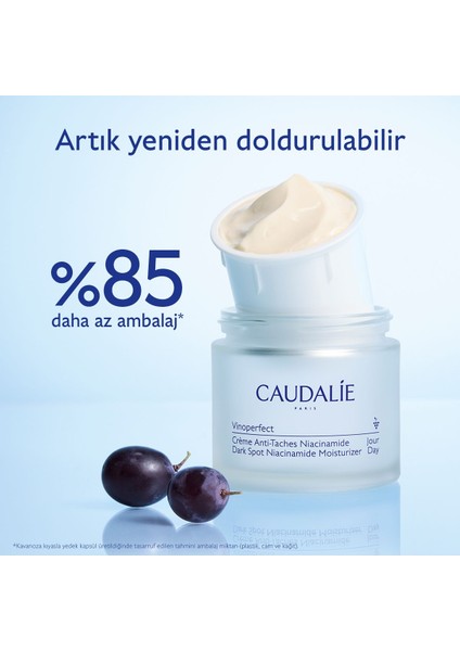 Caudalie Vinoperfect Dark Spot Niacinamide Moisturizer Refill 50 ml modelleri