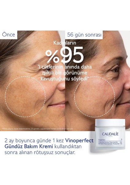 Caudalie Vinoperfect Dark Spot Niacinamide Moisturizer Refill 50 ml indirimleri