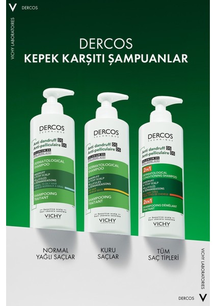 Vichy Dercos Anti Dandruff Ds Anti-Pelliculaire Ds Selenium 390 ml 2 Adet