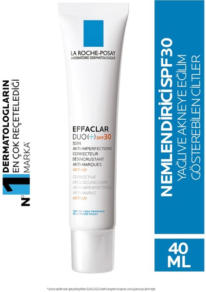 La Roche Posay Effaclar Duo+ SPF30 40 ml