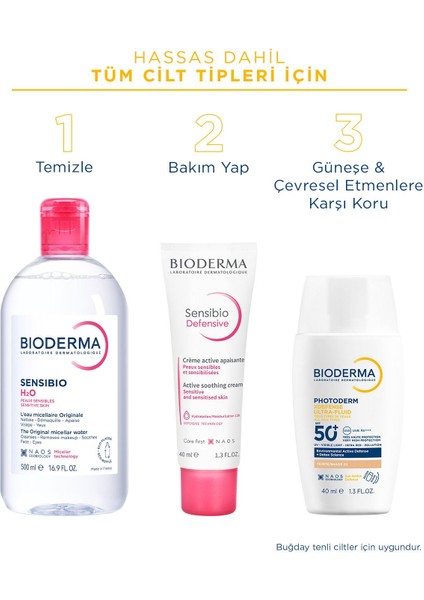 Bioderma Photoderm Xdefense SPF50+ Light 40 ml 2 Adet