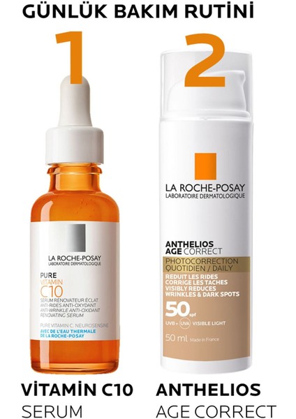 La Roche Posay Anthelios Age Correct Daily Tinted Cream SPF50+ 50 ml
