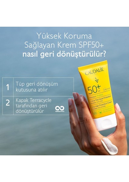 Caudalie Vinosun Protect Anti Aging SPF50+ 50 ml indirimleri