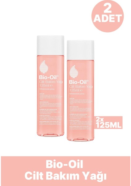 Bio-Oil Cilt Bakım Yağı 125 ml 2 Adet