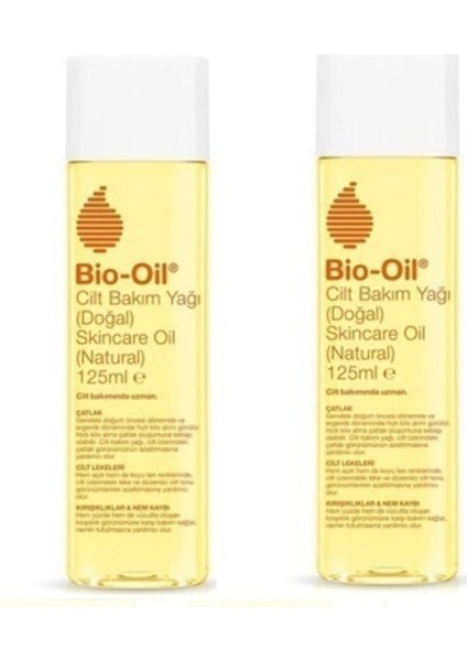 Bio-Oil Natural Cilt Bakım Yağı 125 ml x 2 Adet
