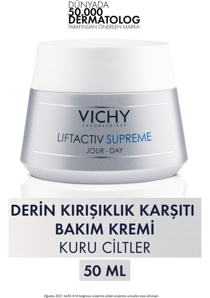 Vichy Liftactiv Supreme Ps Kuru Ciltler Için Gündüz Bakım Kremi 50 ml