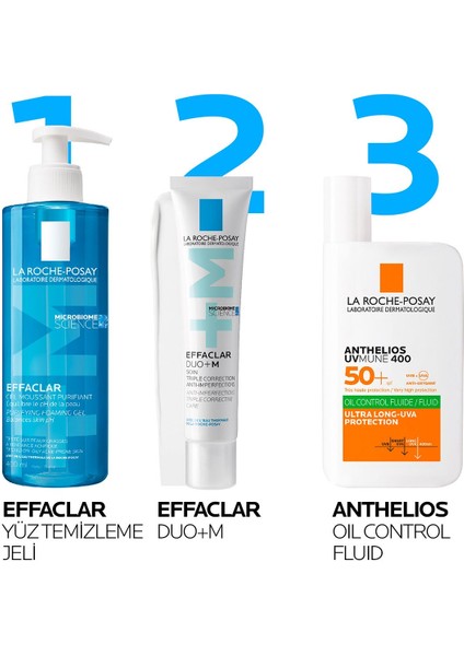 La Roche Posay Effaclar Duo + Cilt Kusuru Görünümü Karşıtı Akneye Eğilim Gösteren Ciltler Için Bakım Kremi 40 ml 2 Adet