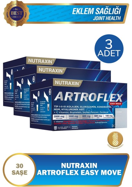 Artroflex Easy Move 30 Saşe 3 Adet