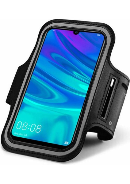 Siyah Spor Kol Bandı, Galaxy Note 10 Plus uyumlu, şık ve rahat tasarım