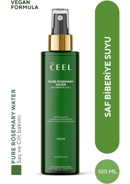 The Ceel Saf Biberiye Suyu Vegan 100 ml