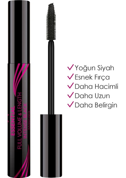 Golden Rose Essential Full Volume & Length Maskara