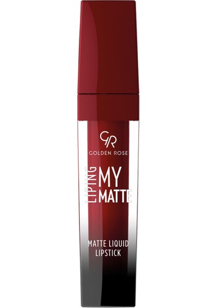 Golden Rose Liping My Matte Likit Mat Lipstick No: 13