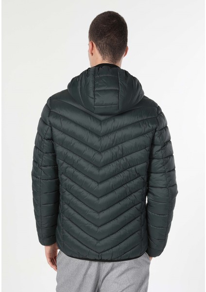 Slim Fit Erkek Yeşil Mont fiyatları