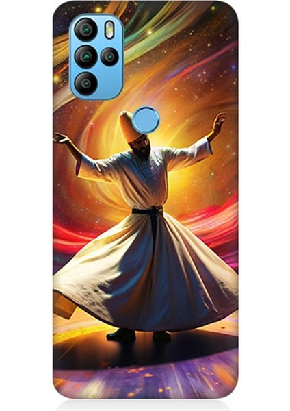 General Mobile Gm 21 Pro Uyumlu Renklerin Içinde Sema Desenli Silikon Kılıf
