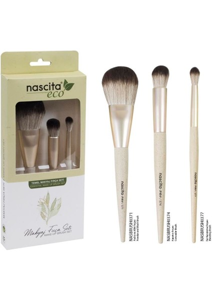 Nascita Eco Temel Makyaj Fırça Seti