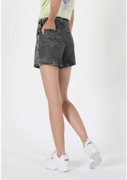 Orta Bel Kadın Denim Jean Şort fiyatları