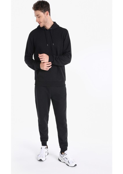 Regular Fit Erkek Siyah Sweatshirt modelleri