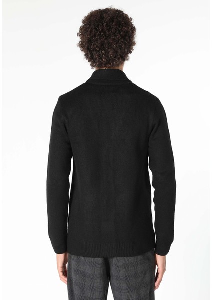 Slim Fit Erkek Siyah Hırka fiyatları