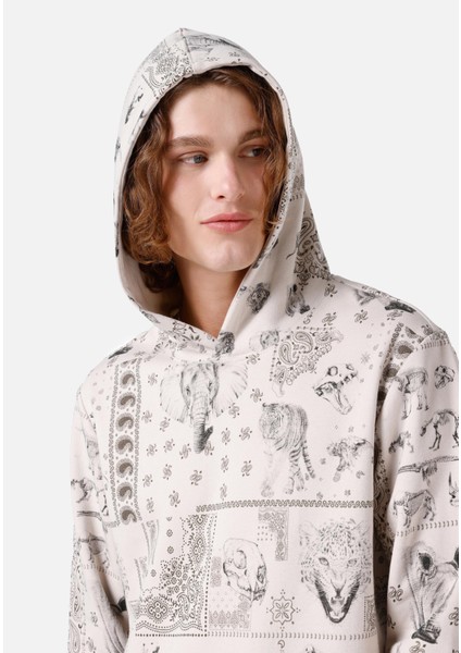 Regular Fit Erkek Bej Sweatshirt indirimleri