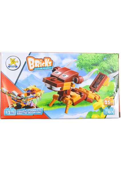 Bricks LEGO Hayvanlar 05 Dragon 25 Parça (SM198B-05)