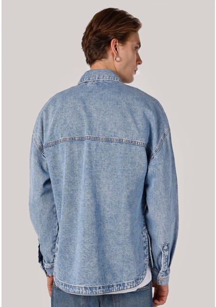 Regular Fit Erkek Mavi Ceket Cl1063605