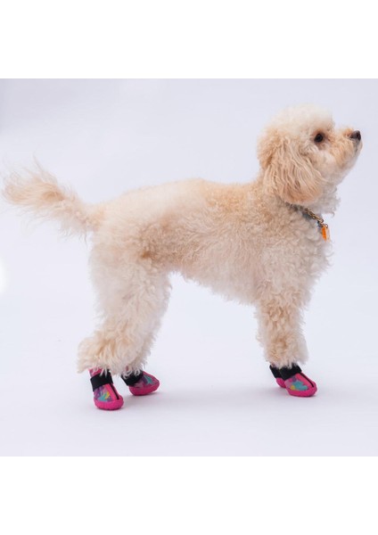 Rosea Camouflage Desenli Köpek Ayakkabısı-Köpek Patiği