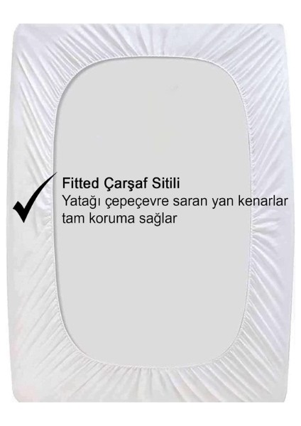 Micro Fitted Full Kenar Su Sıvı Geçirmez Alez Çarşaf Tek, Çift ve Battal Beyaz Renkli Yatak Koruyucu indirimleri