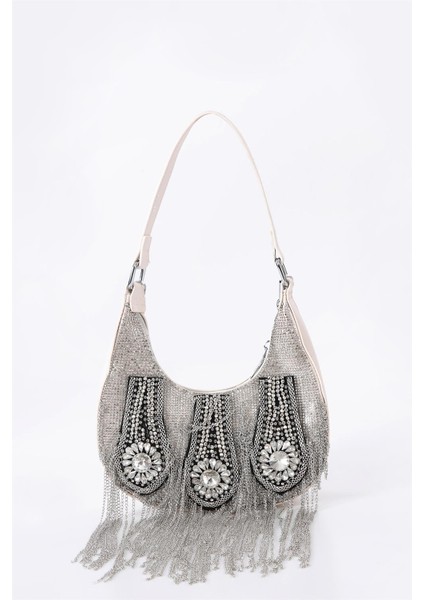 ÇÇS 17583 Kadın Omuz Askılı Kol Çantası