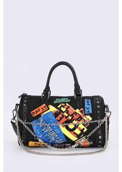 ÇÇS 17589 Kadın Omuz Askılı Kol Çantası