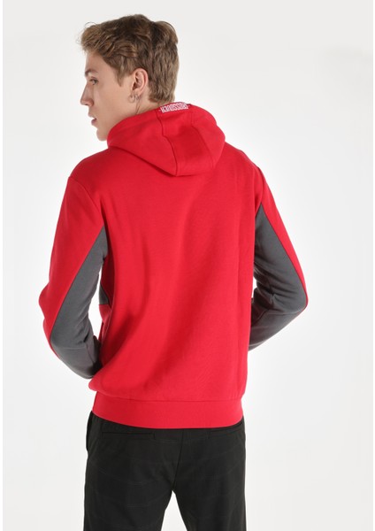 Regular Fit Erkek Kirmizi Sweatshirt fiyatları