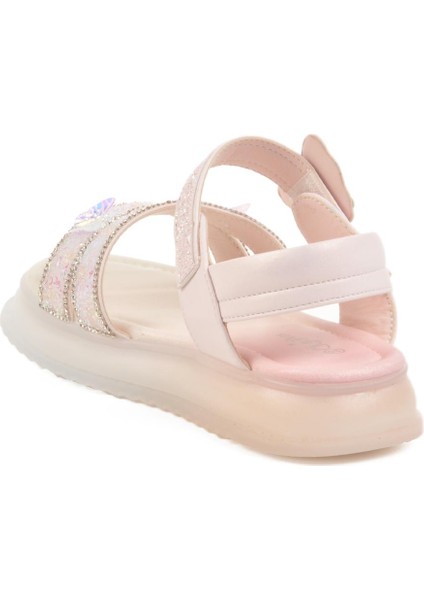 Pembe Tekstil Çocuk Sandalet 25Y600 F