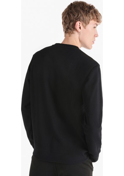 Regular Fit Baskılı Siyah Erkek Sweatshirt fiyatları