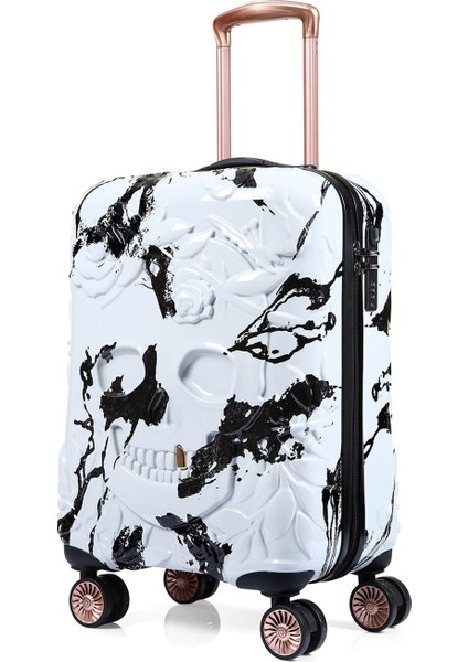 5217 Kuru Kafa Polikarbon Büyük Boy Valiz modelleri