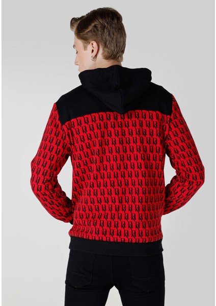 Regular Fit Erkek Kirmizi Sweatshirt fiyatları