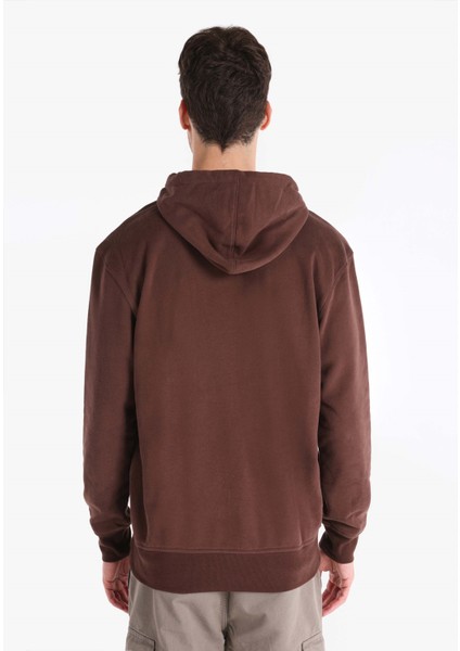 Comfort Fit Erkek Kahverengi Sweatshirt fiyatları