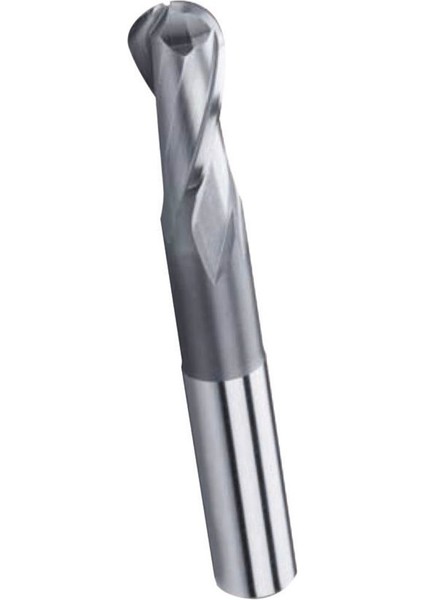 14MM 2 Ağız Kısa Küre Parmak Freze Hss