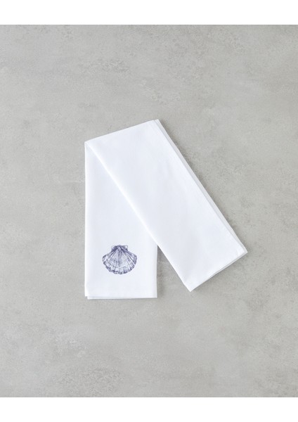 Shellwave Pamuk Kurulama Bezi 30X50 cm Beyaz - Mavi fiyatları