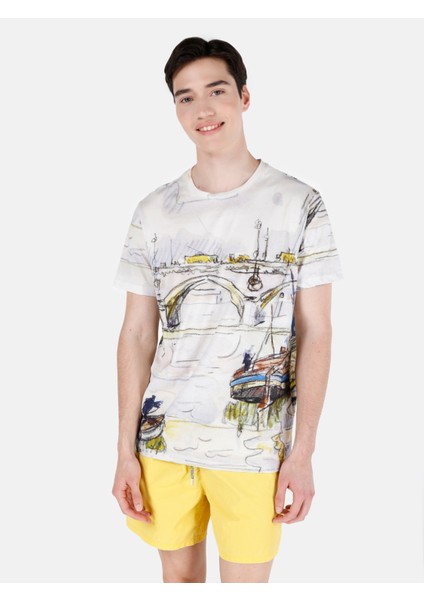 Çok Renkli Erkek Tshirt K.kol