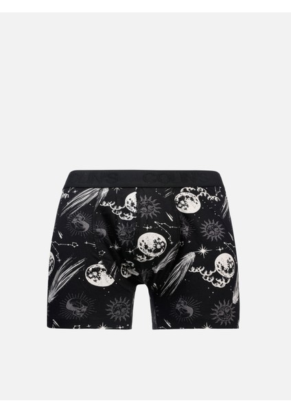 Modern Fit Erkek Siyah Boxer Cl1067058
