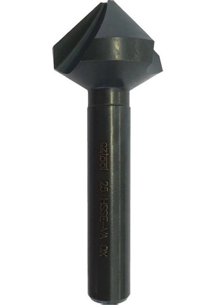 25MM Cztool Havşa Freze 90° DIN335/C Hssco5